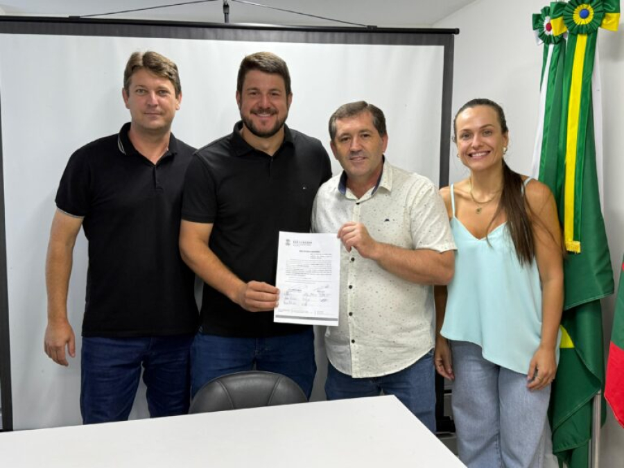 Vinícius Weber assume Secretaria de Agricultura, Piscicultura e Meio Ambiente de São Ludgero