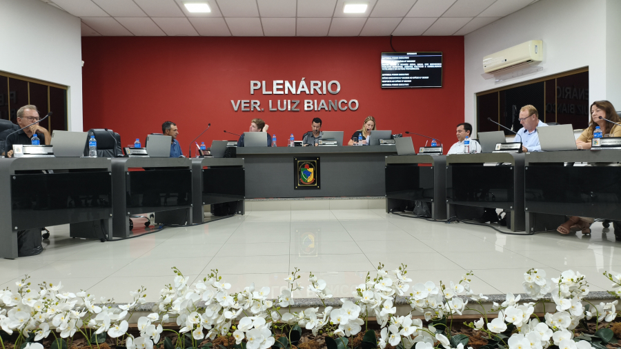 Confira os detalhes da sessão ordinária desta segunda-feira, 02, na Câmara de Vereadores de São Ludgero