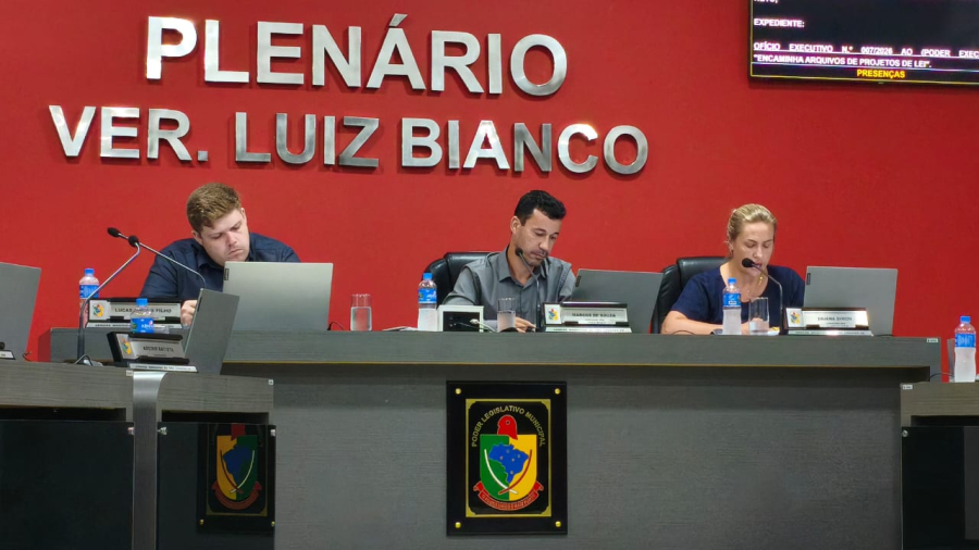 Câmara de São Ludgero aprova projetos e reajustes em sessão ordinária; veja como foi