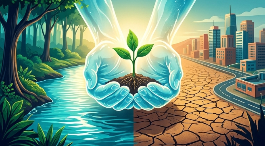 Editorial Voz Livre: Ouro Azul – O Amanhã da Humanidade Escorre pelas Nossas Mãos