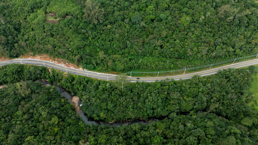 Governador Jorginho Mello inaugura Rodovia da Imigração e revitaliza SC-390 em Pedras Grandes