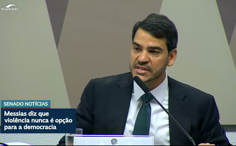 CCJ aprova indicação de Jorge Messias para ministro do STF