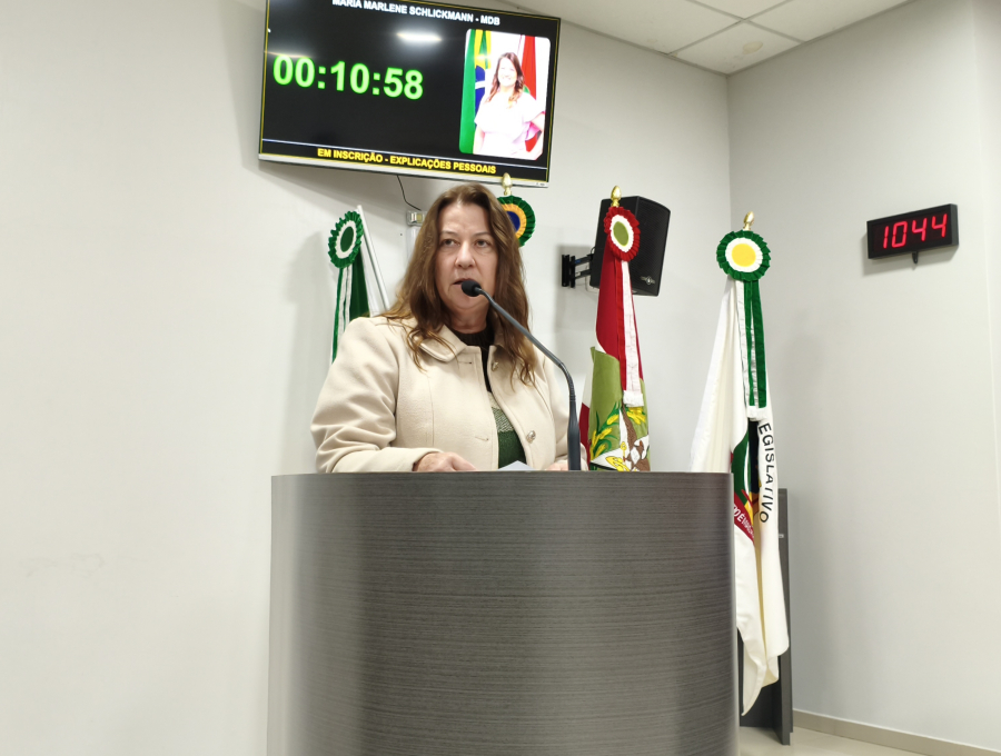 Vereadora Maria Marlene Defende CPI e Fiscalização Rigorosa dos Gastos Públicos em São Ludgero