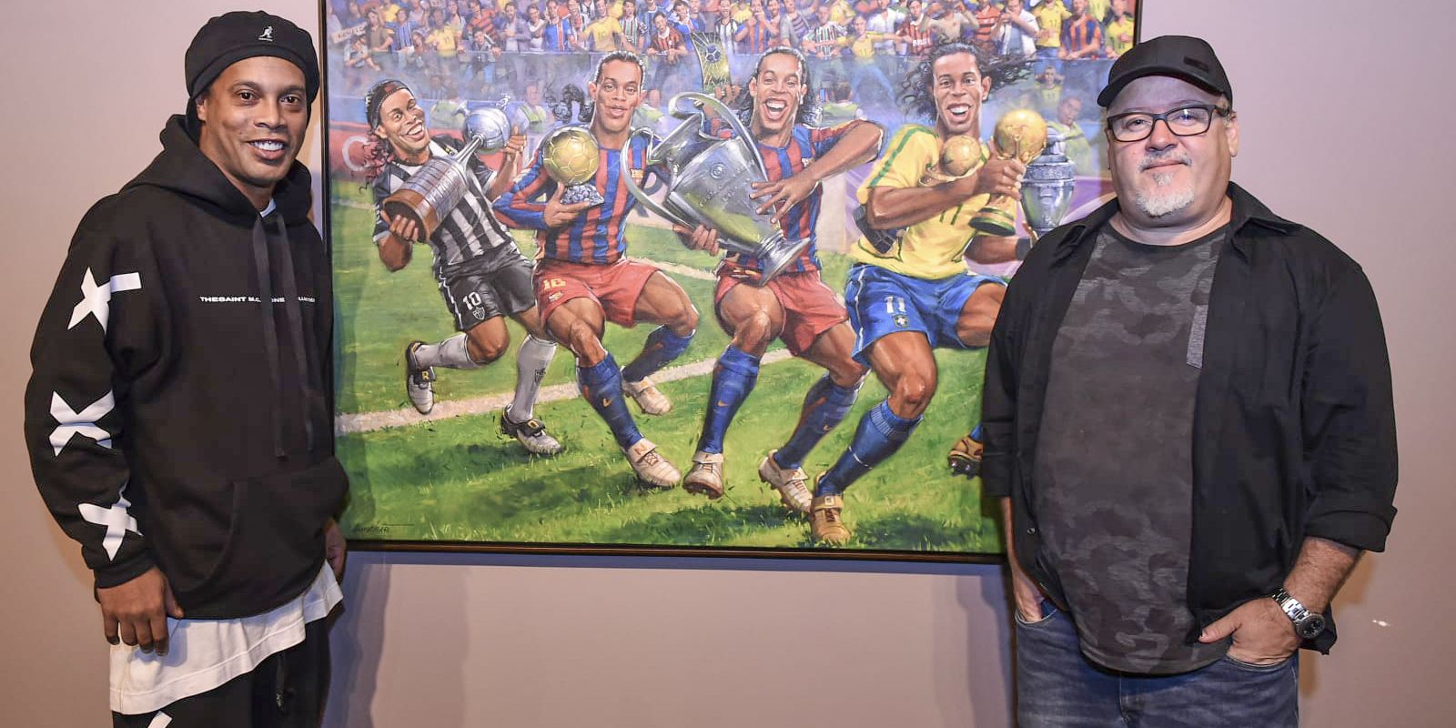  Casa das Rosas, em São Paulo recebe exposição sobre Ronaldinho Gaúcho
