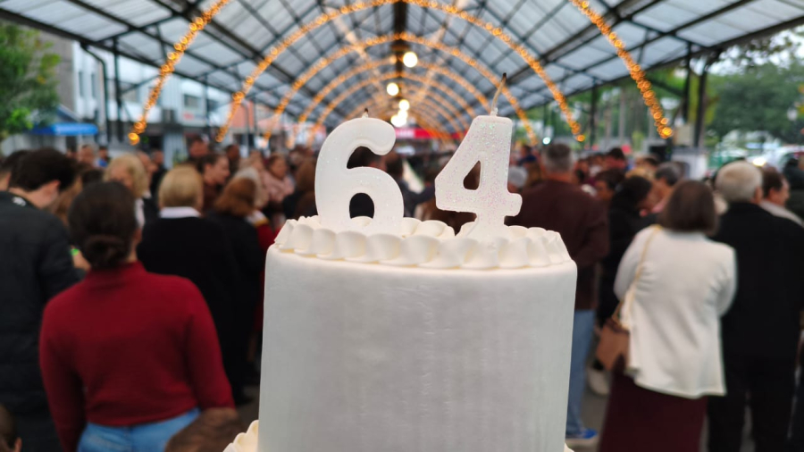São Ludgero celebra 64 anos com programação em andamento — atividades seguem até 14 de junho