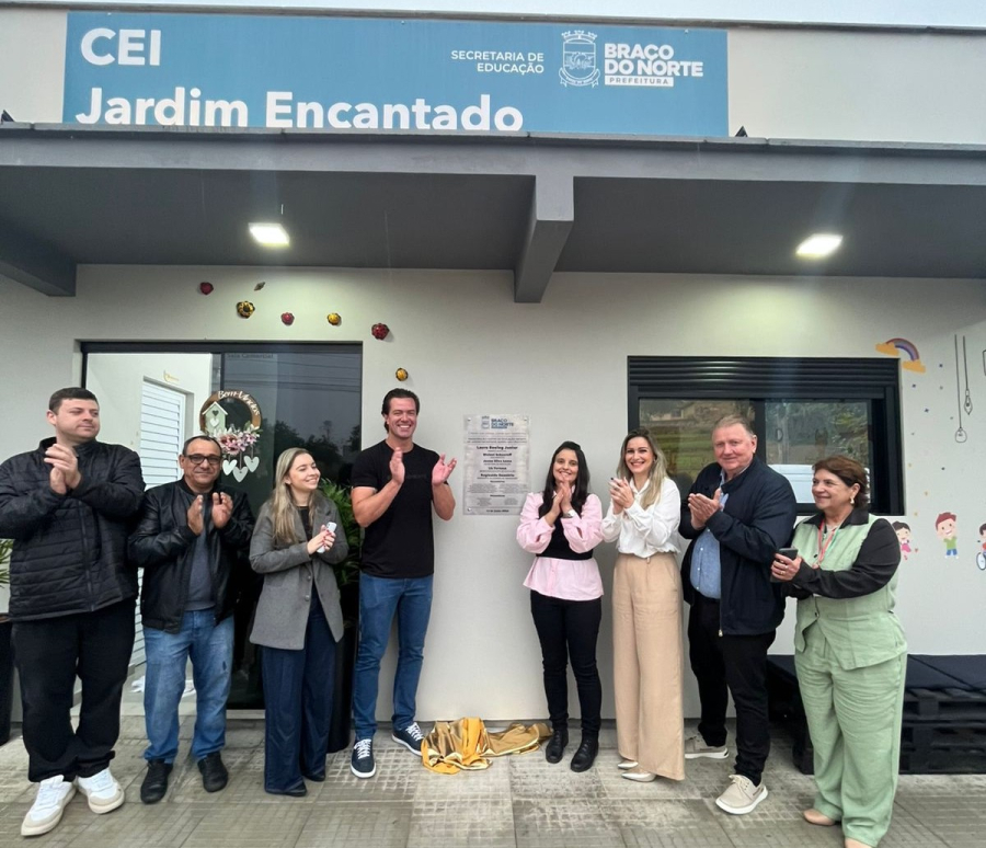 Inauguração dos novos CEI’s garantem 200 vagas a mais na educação infantil em Braço do Norte