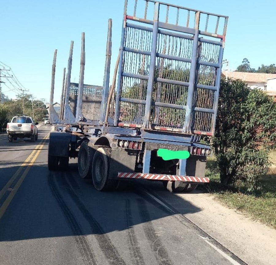 Atropelamento na SC-435 em Armazém, deixa pedestre ferida em estado grave