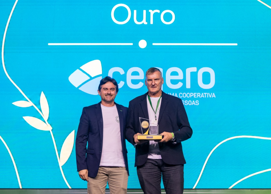 Cegero recebe Prêmio SomosCoop Excelência em Gestão na categoria Ouro