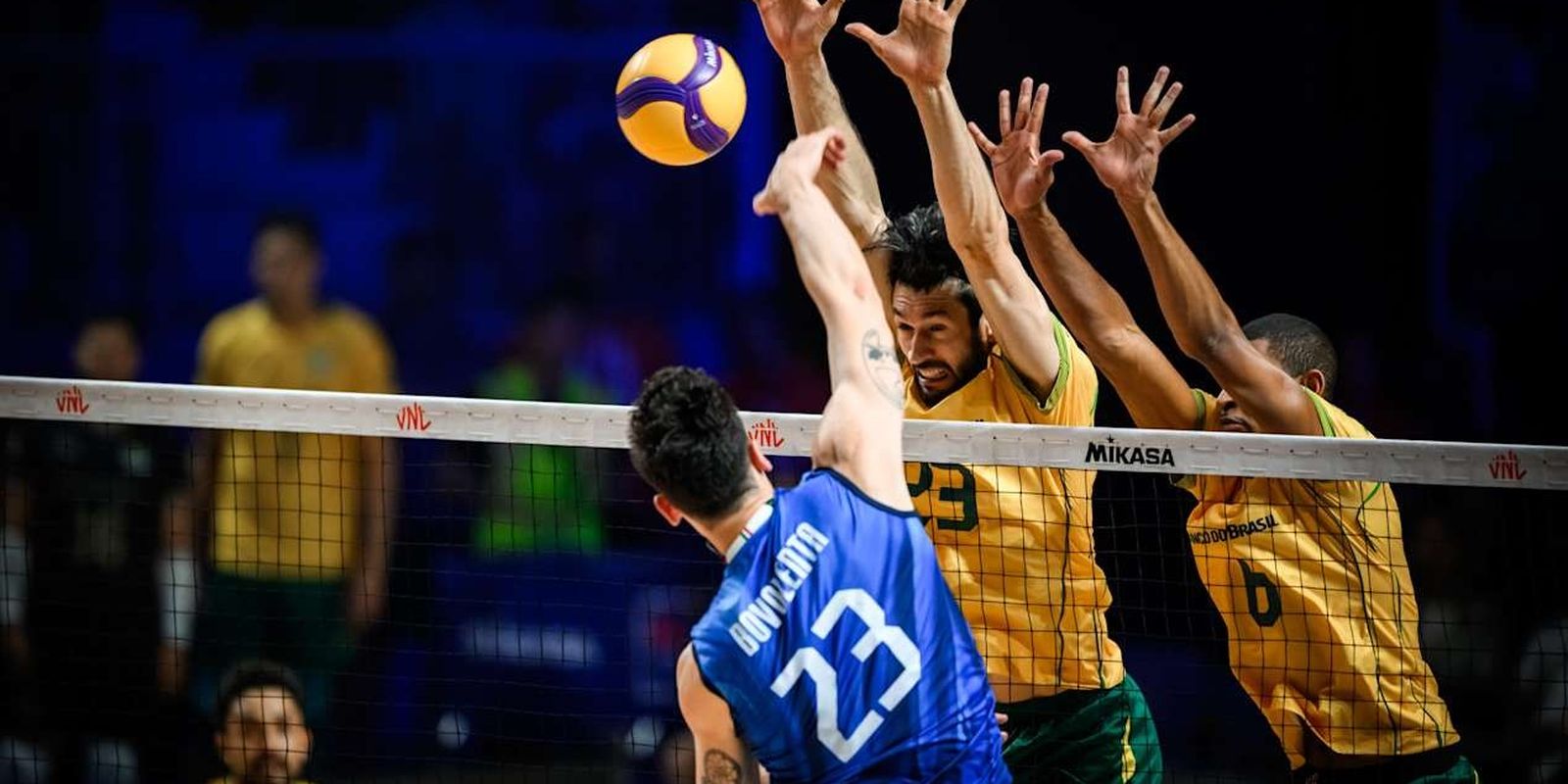 Vôlei: Brasil é superado pela Itália, o 2º revés na Liga das Nações 