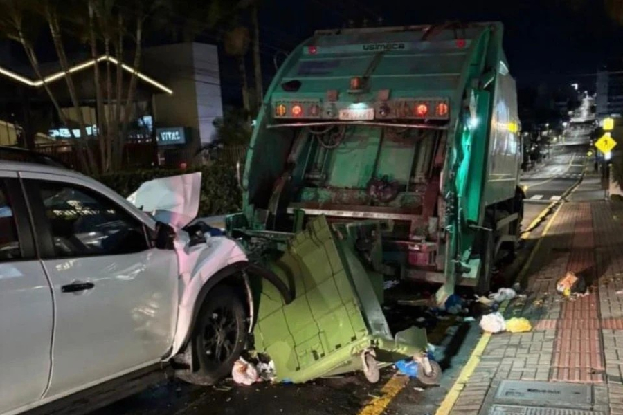 Trabalhador morre após ser atropelado por caminhonete durante coleta de lixo em Içara