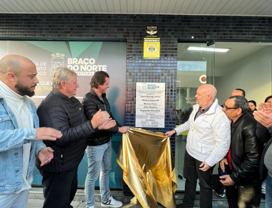 Prefeitura de Braço do Norte inaugura Secretaria de Desenvolvimento Econômico
