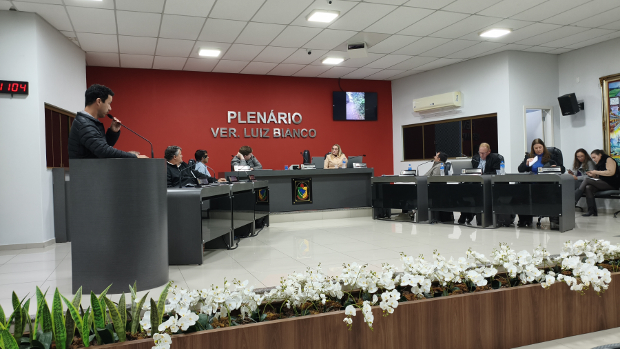 Confira os destaques da sessão da Câmara de São Ludgero desta segunda-feira (6)