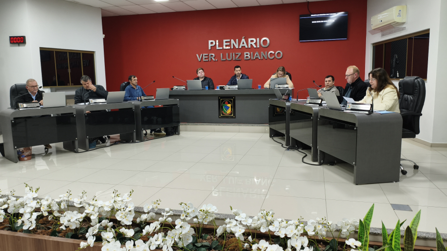 Confira os assuntos da sessão da Câmara de São Ludgero desta segunda-feira (13)