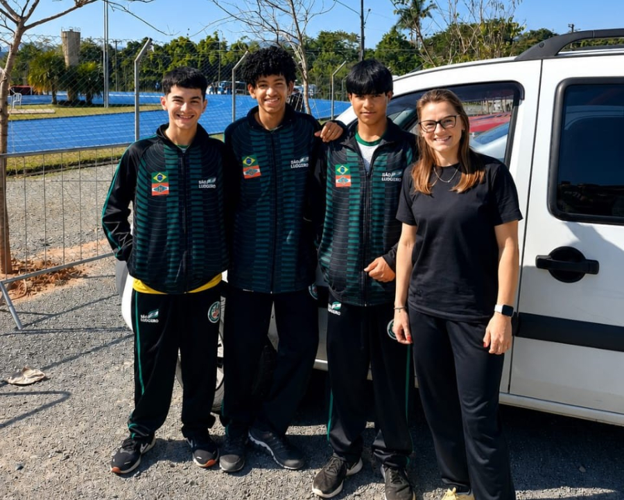 São Ludgero retorna aos Joguinhos Abertos de Santa Catarina após seis anos com equipe de atletismo