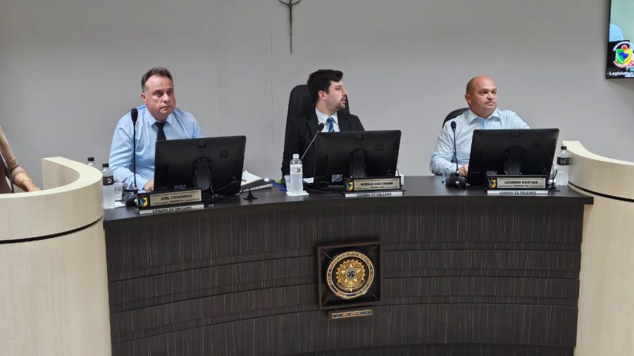 Câmara de Vereadores de Orleans Aprova Reconhecimento Oficial da Bandeira Municipal e Delibera sobre Infraestrutura e Trânsito