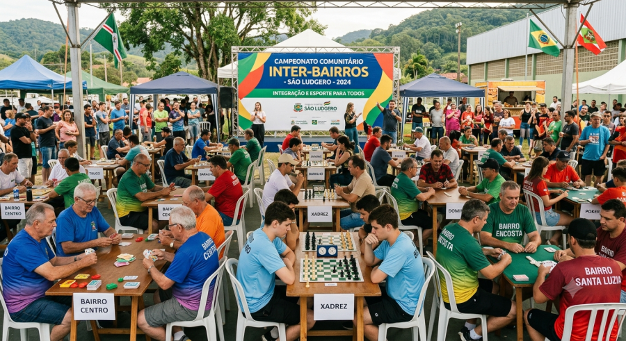 SECT São Ludgero, convida para reunião de planejamento das Olimpíadas Interbairros 2026