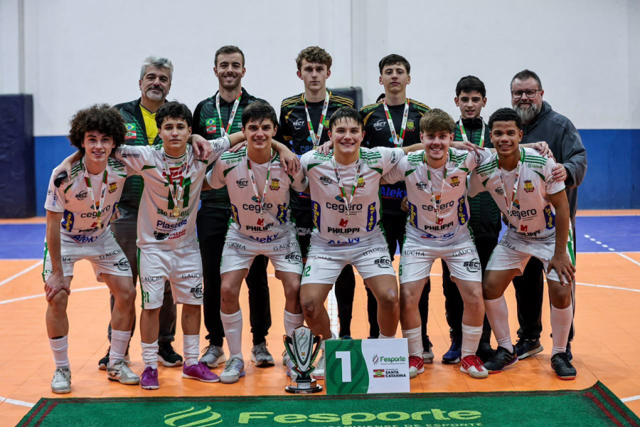 Futsal Masculino e Voleibol Feminino de São Ludgero estreiam na etapa Regional da OLESC em Araranguá