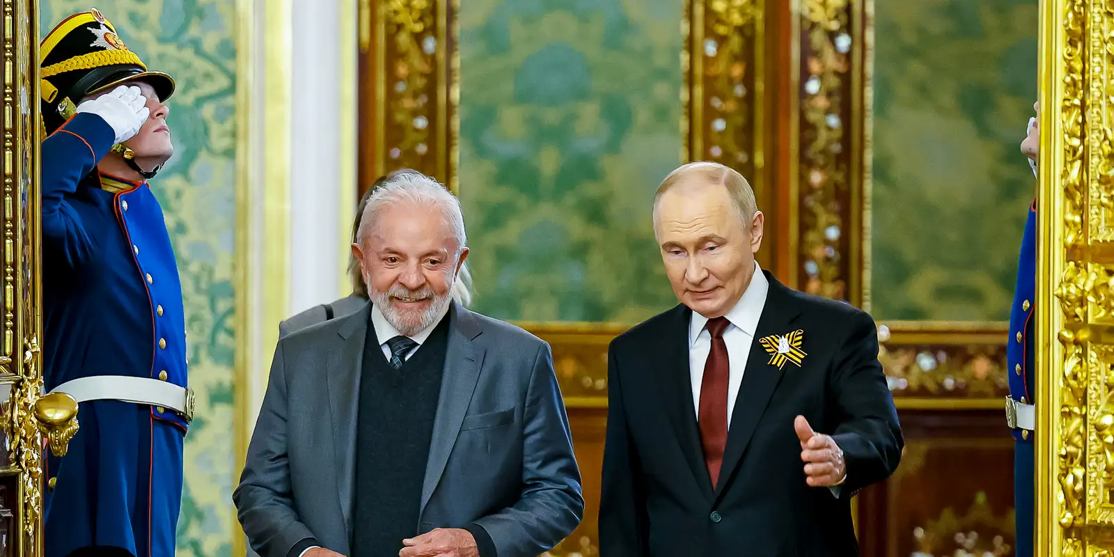 Lula conversa com Putin sobre comércio e geopolítica