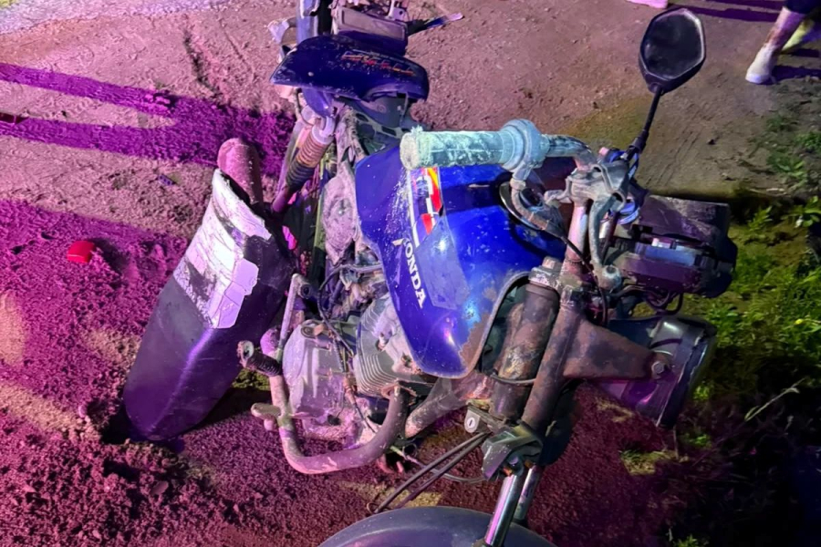 Motociclista de 60 anos fica gravemente ferido após colisão em Jaguaruna
