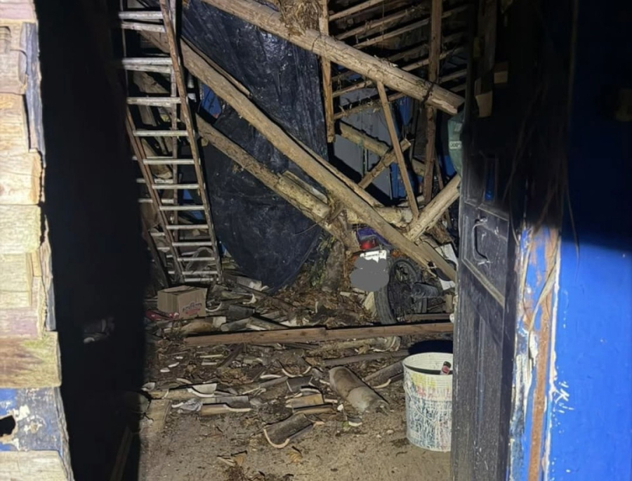 Desabamento de telhado mobiliza equipes de emergência em Siderópolis