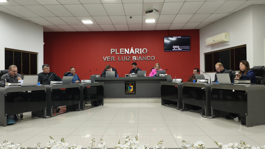 Confira os principais assuntos da Sessão Ordinária da Câmara de São Ludgero