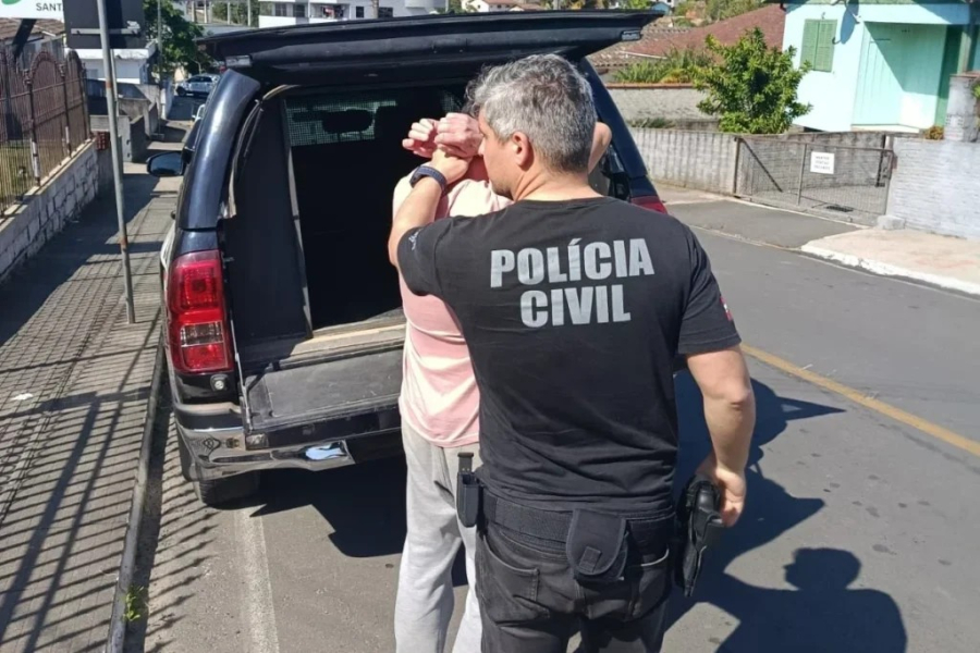 Homem é preso em Orleans por estupro de vulnerável e suspeita de outros crimes sexuais