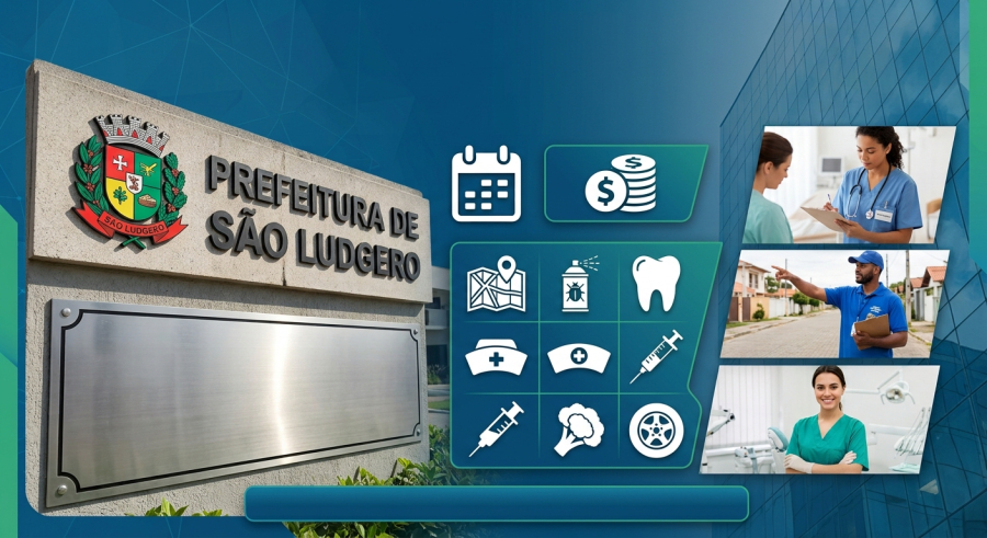 São Ludgero abre processo seletivo para cargos na área da Saúde