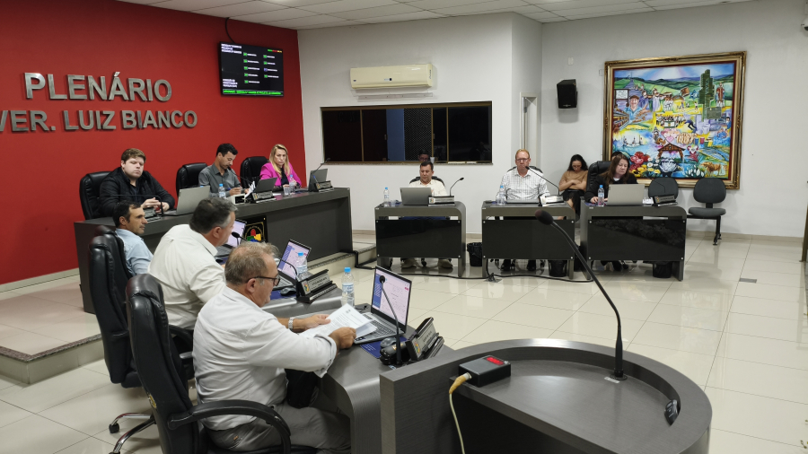 Câmara de São Ludgero recebe novos projetos e aprova regras para doação de projetos técnicos