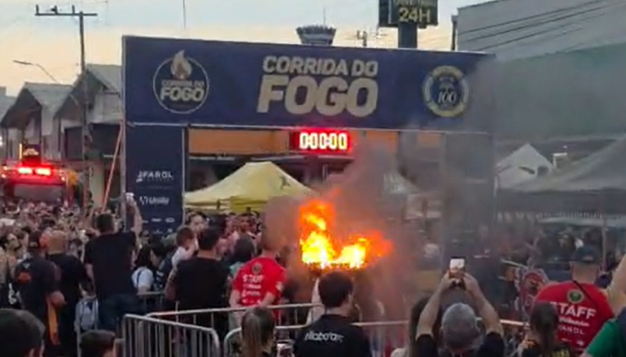 Corrida do Fogo reúne mais de 700 atletas em Tubarão