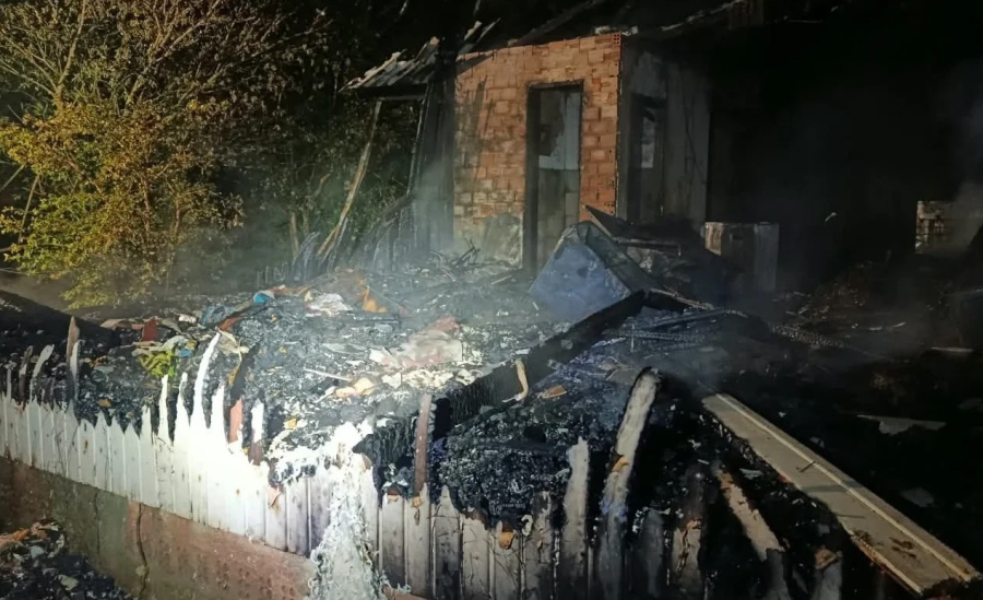 Idoso de 76 anos morre em incêndio em residência em Santa Rosa do Sul