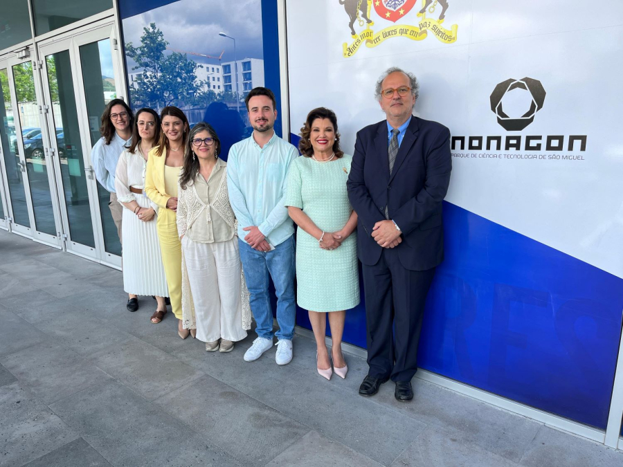 Vice-governadora e a secretária do Turismo visitam parque tecnológico nos Açores para ampliar cooperação internacional