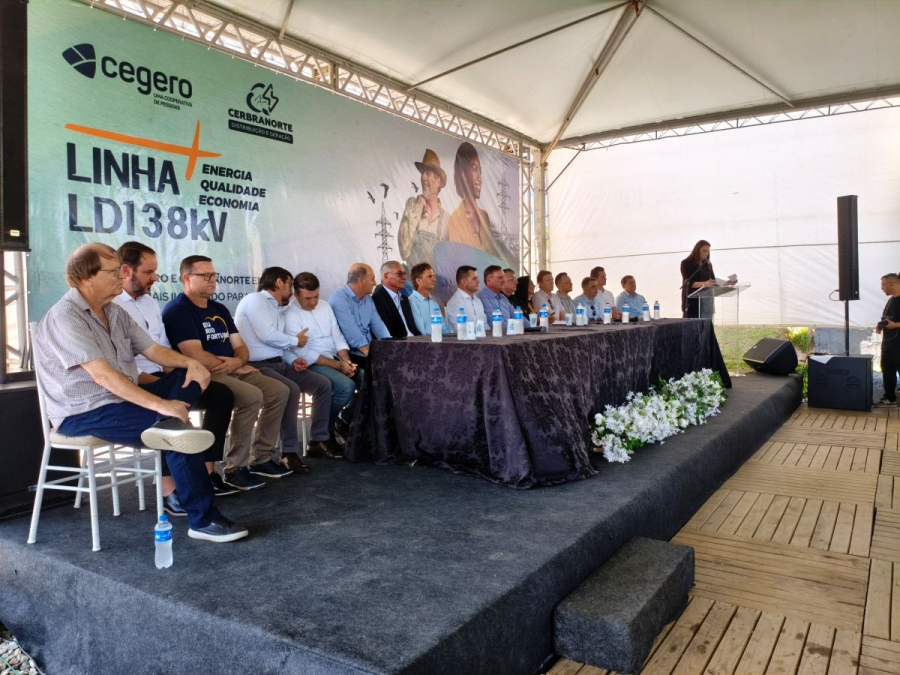 Cerbranorte e Cegero inauguram linha de transmissão conjunta entre Braço do Norte e São Ludgero