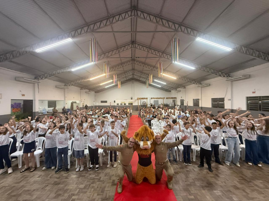 19ª Formatura do PROERD forma 81 alunos do 5º ano em Grão-Pará