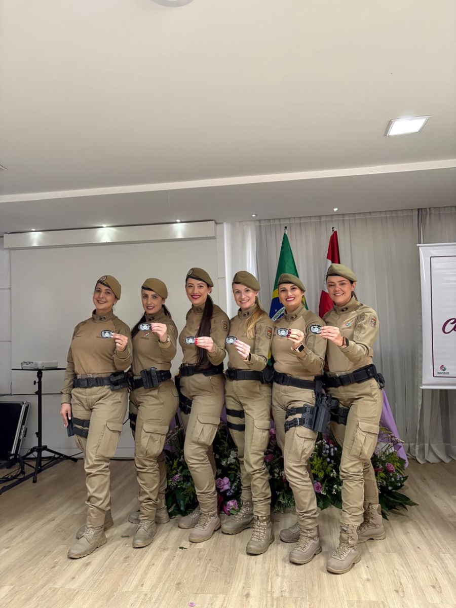 PMSC realiza formatura do 1° curso de capacitação Rede Catarina