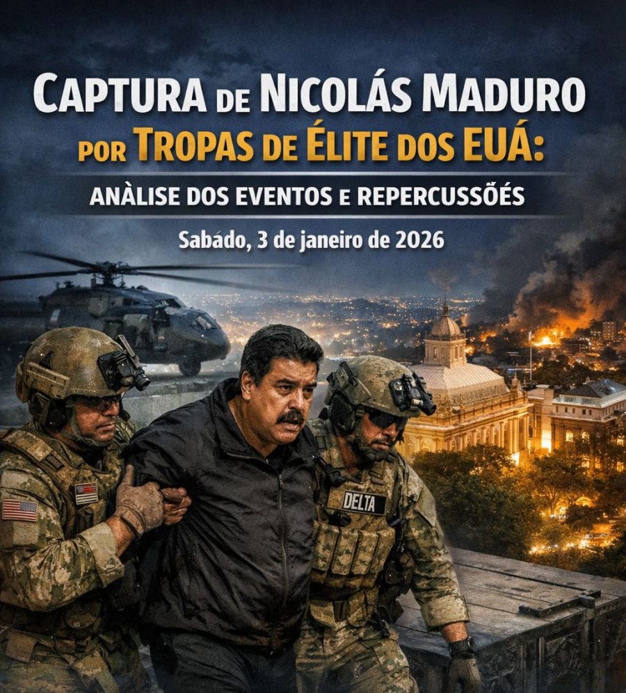Captura de Nicolás Maduro por Tropas de Elite dos EUA: Análise dos Eventos e Repercussões